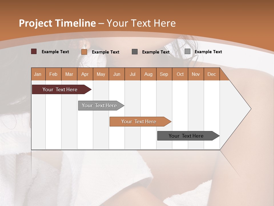 Calm One Brunette PowerPoint Template