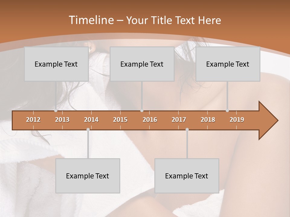 Calm One Brunette PowerPoint Template