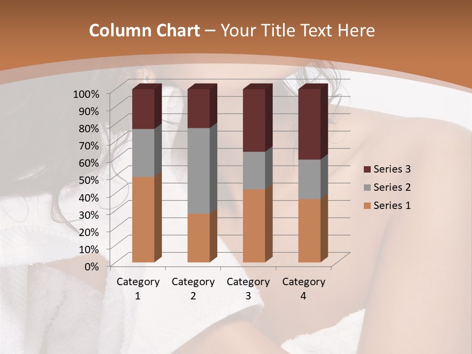 Calm One Brunette PowerPoint Template