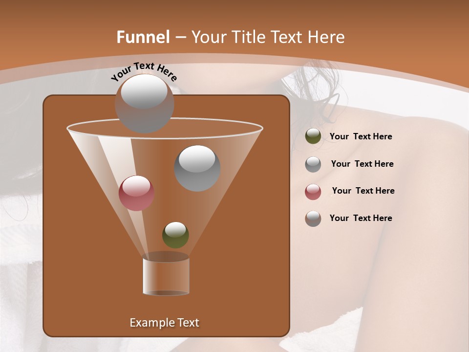 Calm One Brunette PowerPoint Template