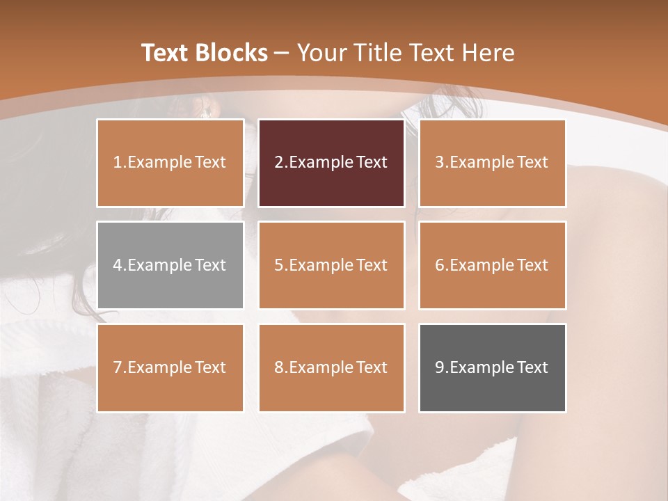 Calm One Brunette PowerPoint Template