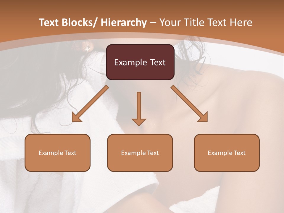 Calm One Brunette PowerPoint Template