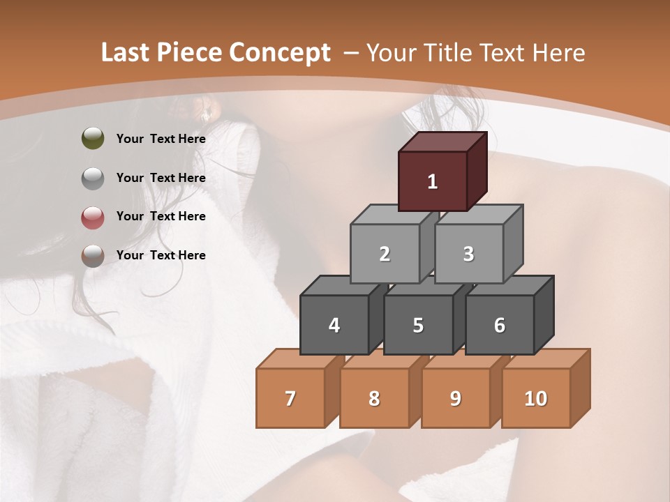 Calm One Brunette PowerPoint Template