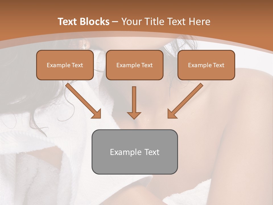 Calm One Brunette PowerPoint Template