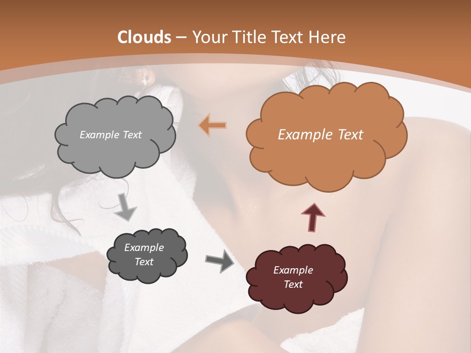 Calm One Brunette PowerPoint Template