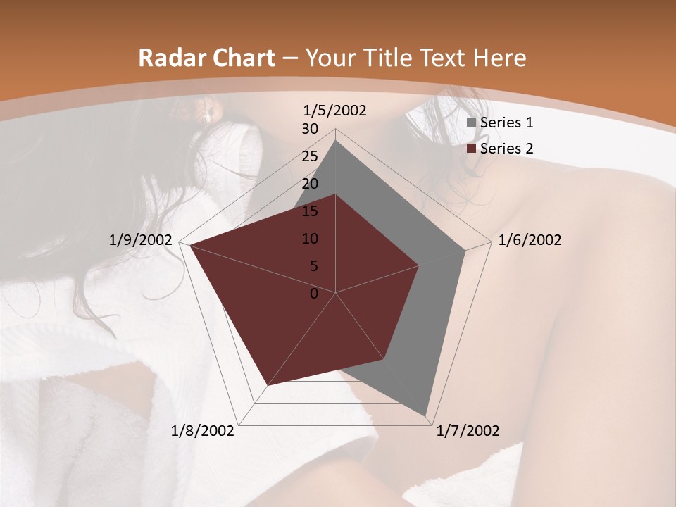 Calm One Brunette PowerPoint Template