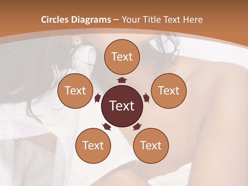 Calm One Brunette PowerPoint Template