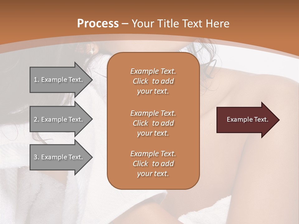 Calm One Brunette PowerPoint Template