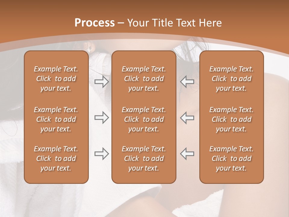 Calm One Brunette PowerPoint Template