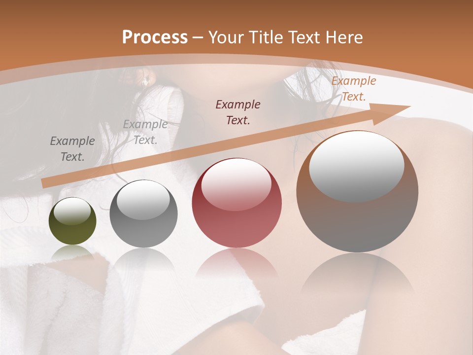 Calm One Brunette PowerPoint Template