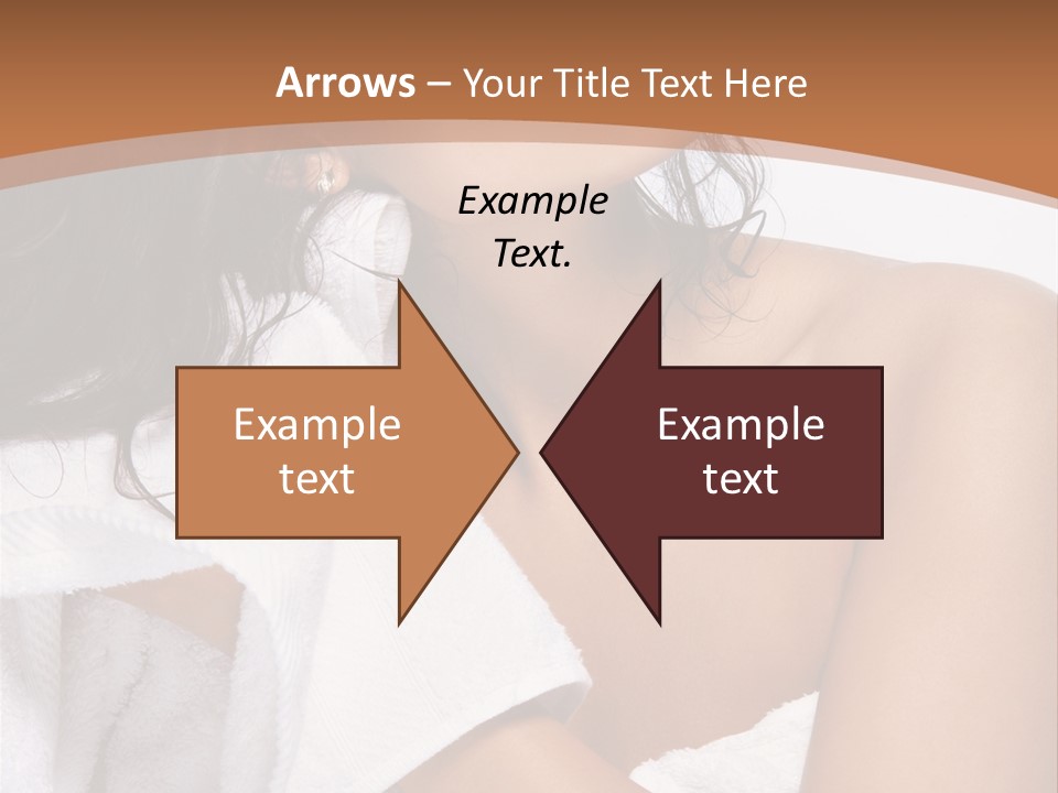 Calm One Brunette PowerPoint Template