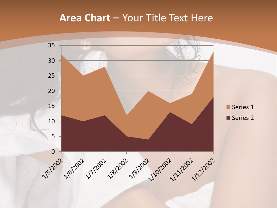 Calm One Brunette PowerPoint Template