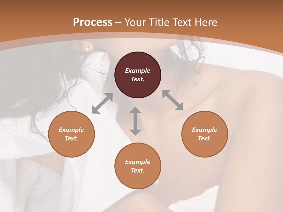 Calm One Brunette PowerPoint Template