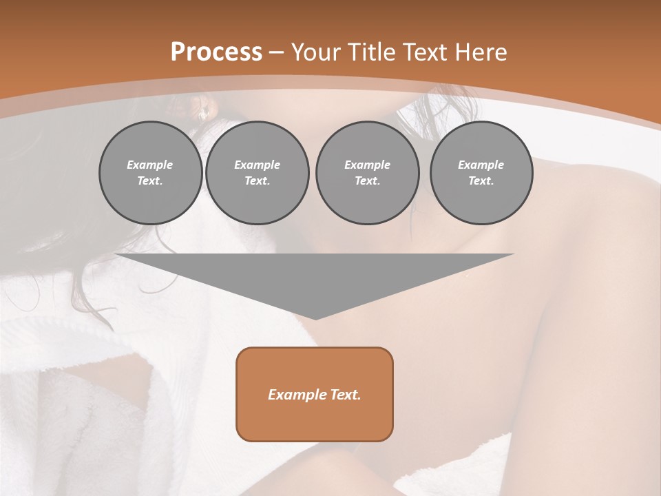 Calm One Brunette PowerPoint Template