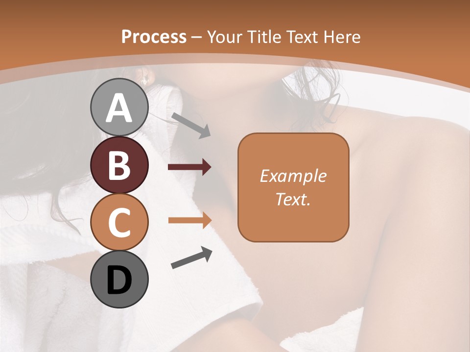 Calm One Brunette PowerPoint Template