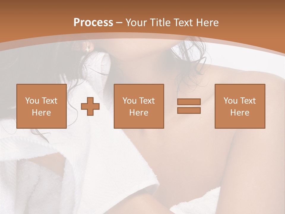 Calm One Brunette PowerPoint Template