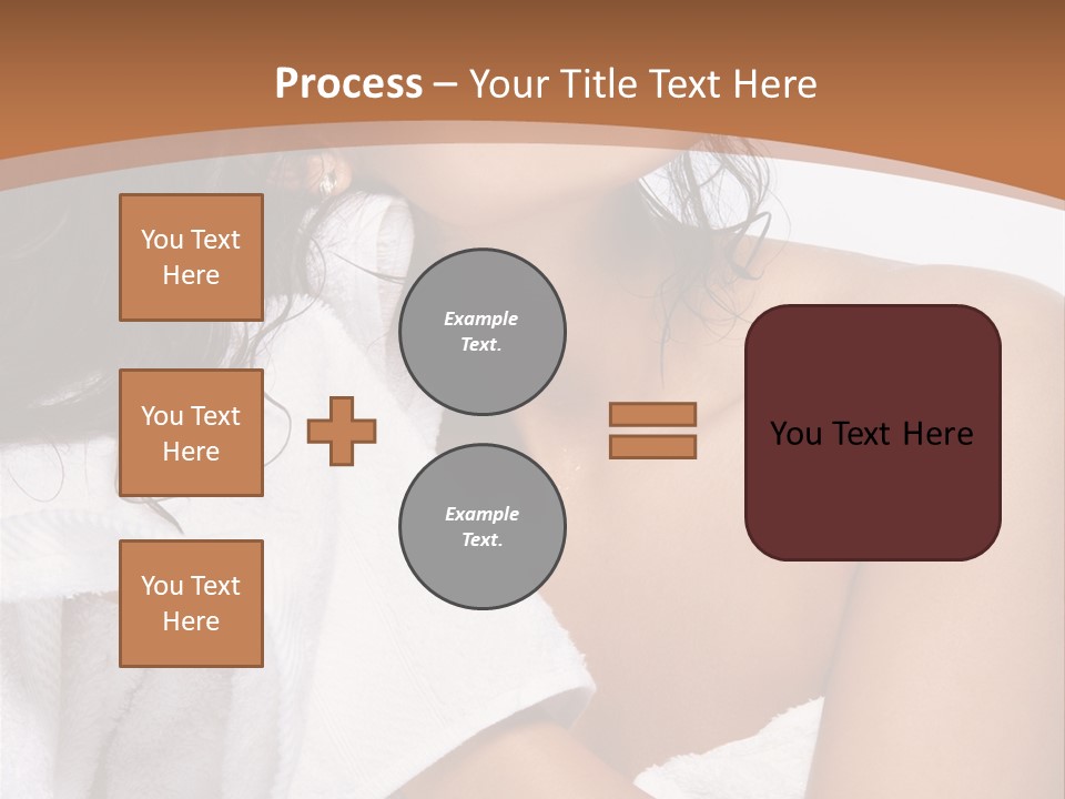 Calm One Brunette PowerPoint Template