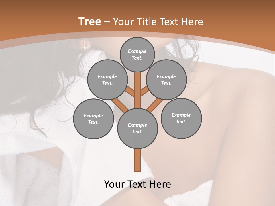 Calm One Brunette PowerPoint Template