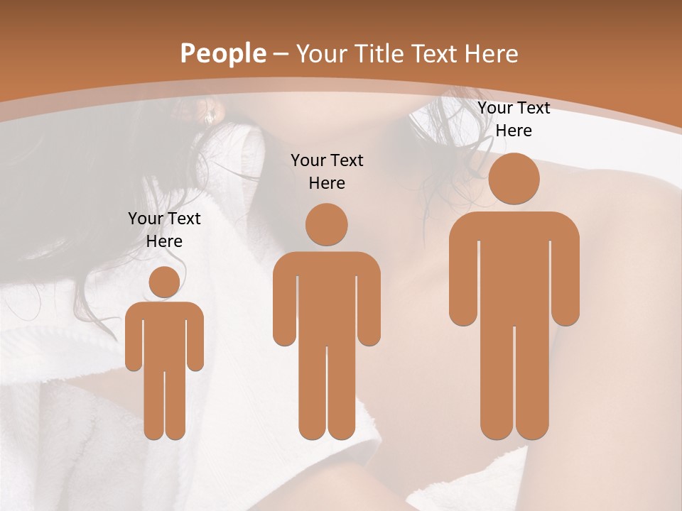 Calm One Brunette PowerPoint Template