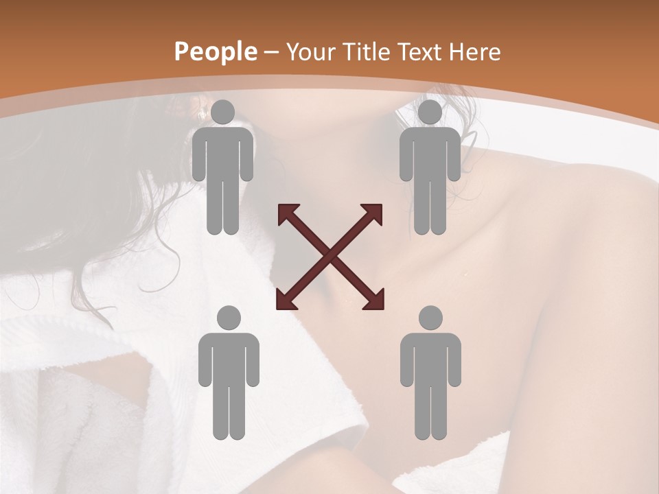 Calm One Brunette PowerPoint Template