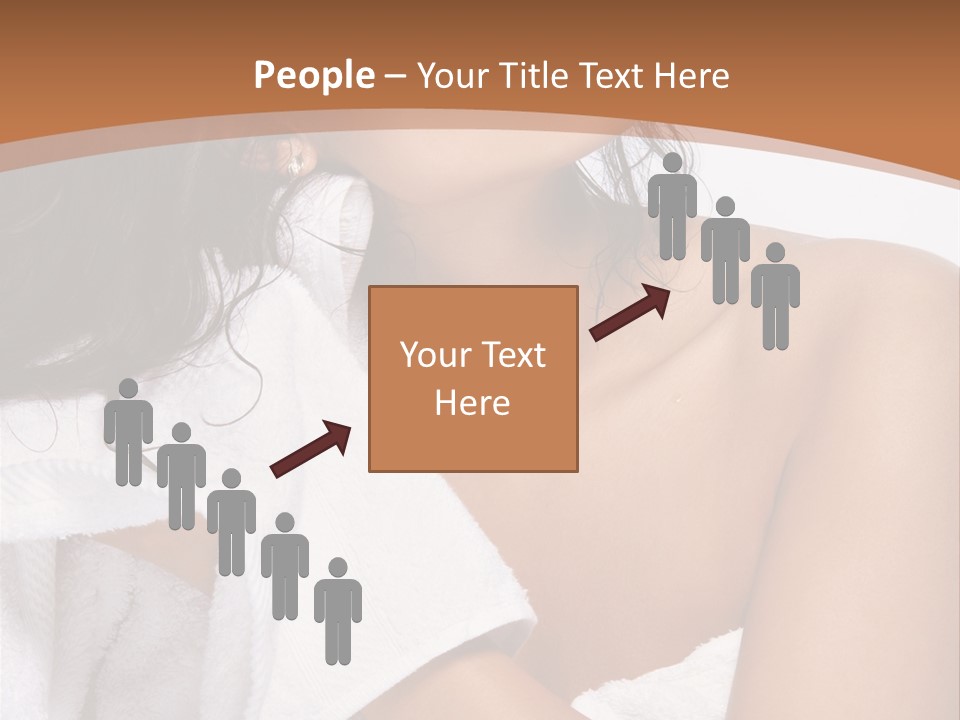 Calm One Brunette PowerPoint Template