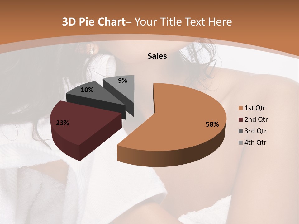 Calm One Brunette PowerPoint Template