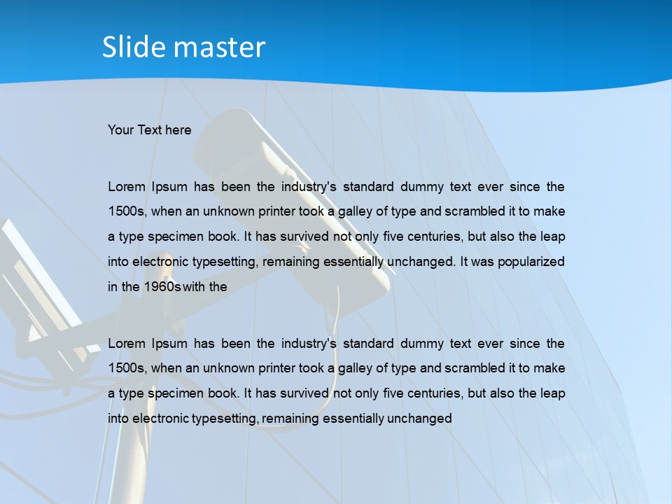 Danger Background Building PowerPoint Template