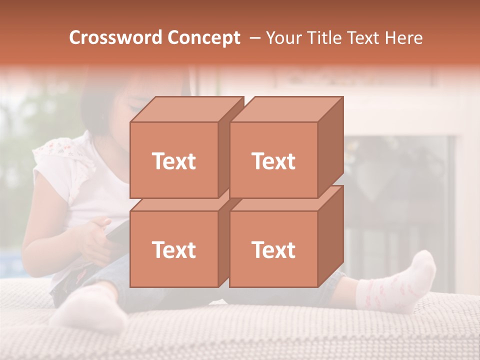 Notebook Person Home PowerPoint Template