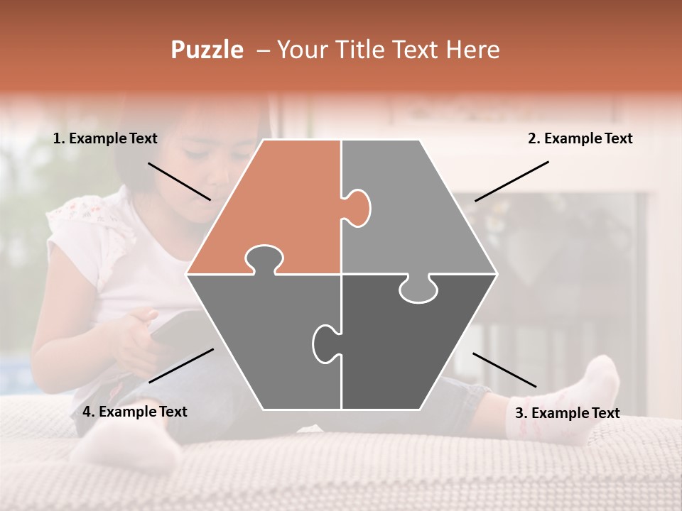 Notebook Person Home PowerPoint Template