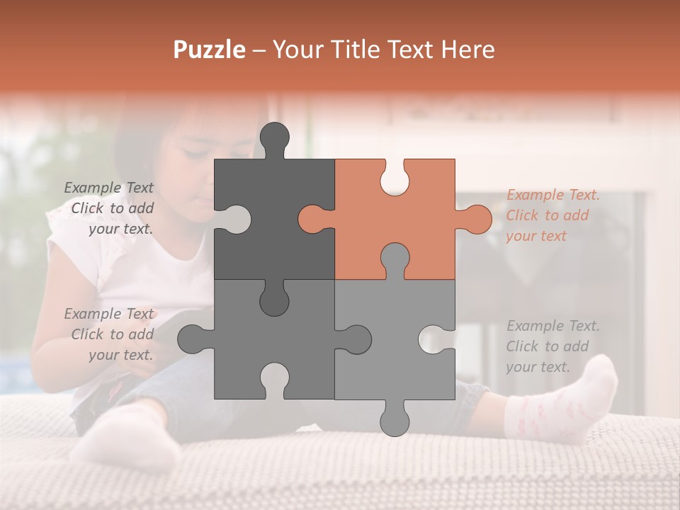 Notebook Person Home PowerPoint Template