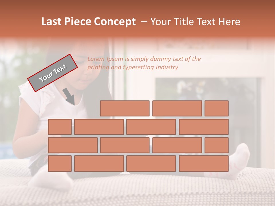 Notebook Person Home PowerPoint Template