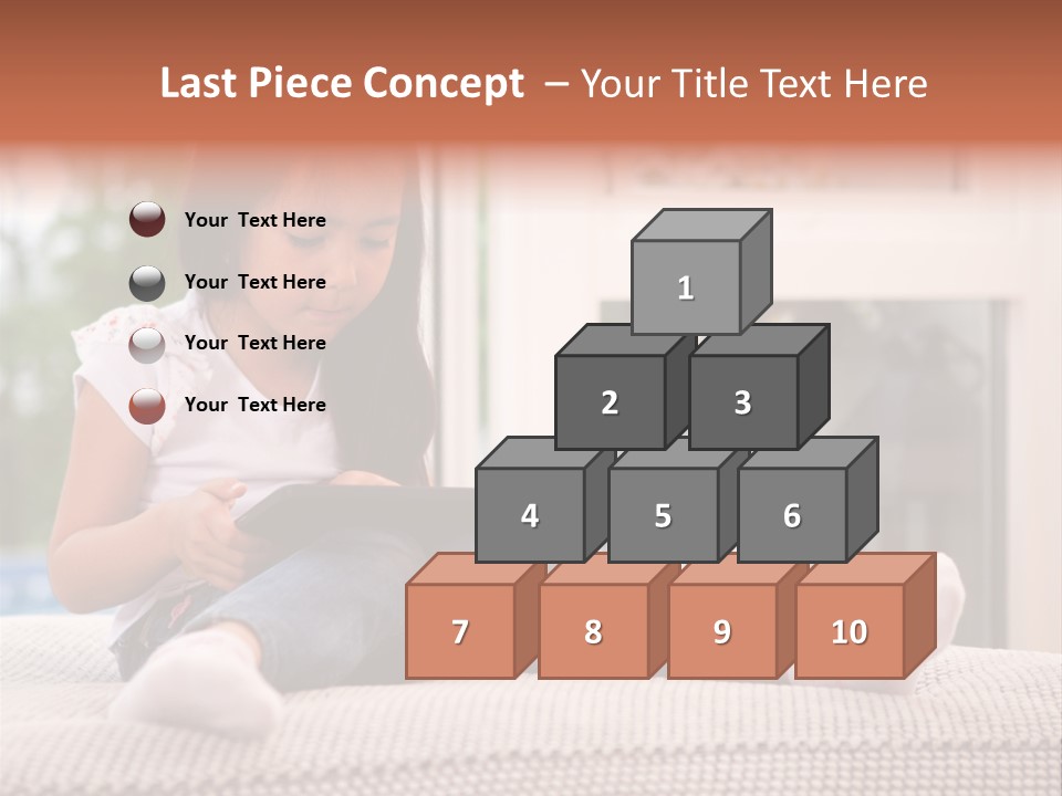 Notebook Person Home PowerPoint Template