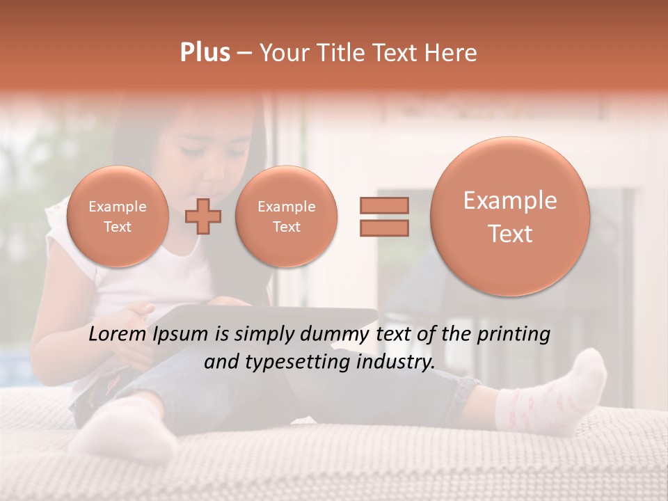 Notebook Person Home PowerPoint Template
