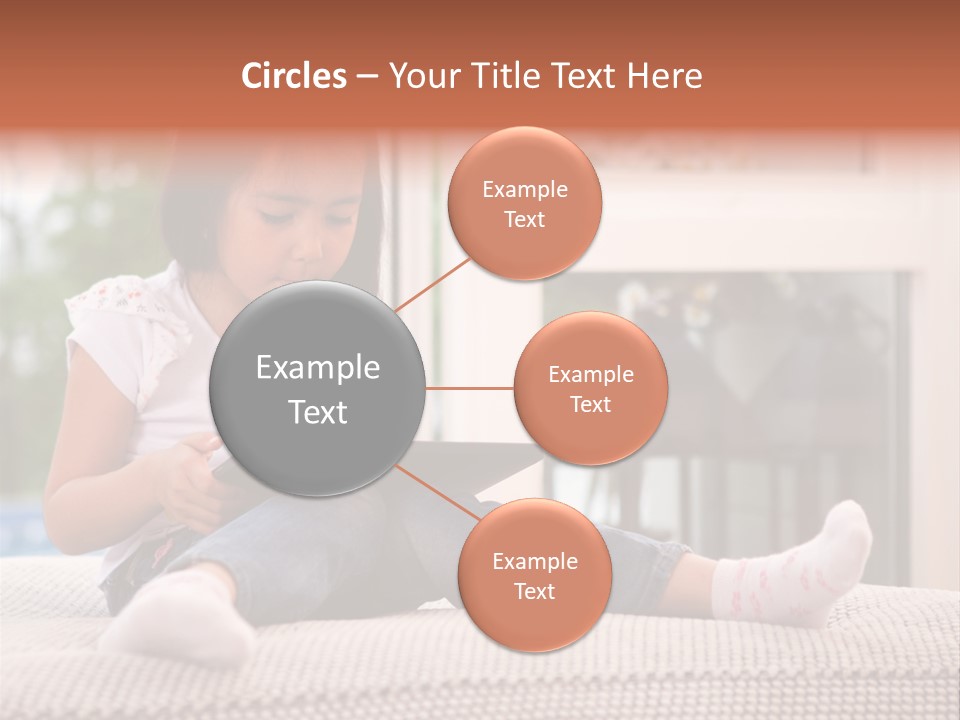 Notebook Person Home PowerPoint Template