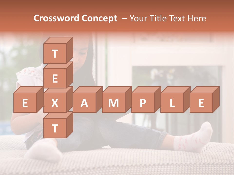 Notebook Person Home PowerPoint Template