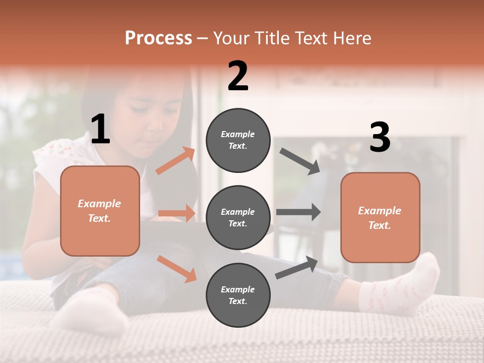 Notebook Person Home PowerPoint Template