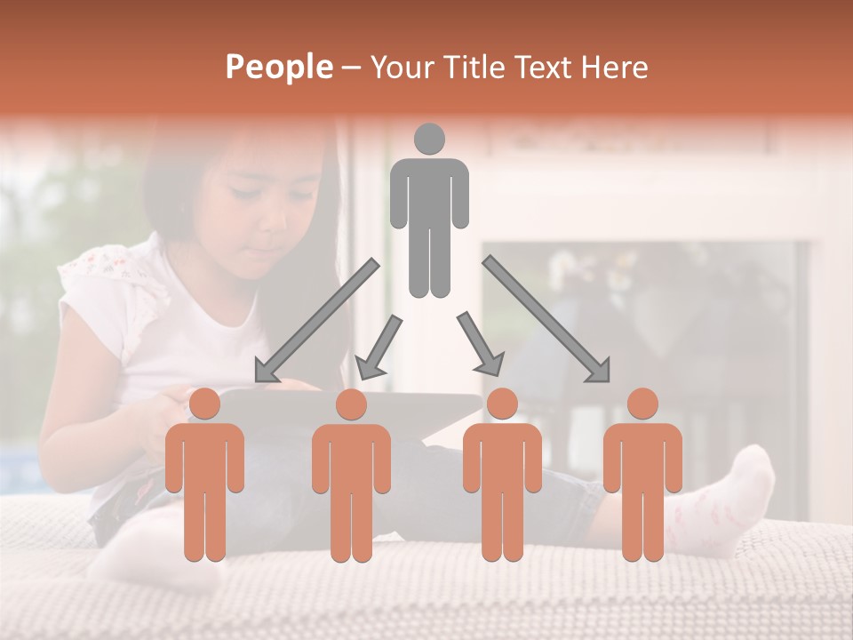 Notebook Person Home PowerPoint Template