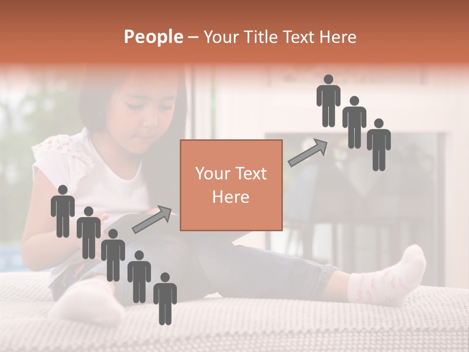 Notebook Person Home PowerPoint Template