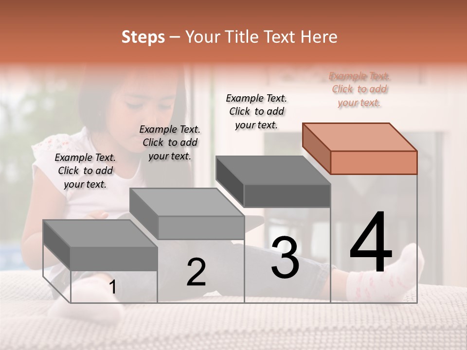 Notebook Person Home PowerPoint Template