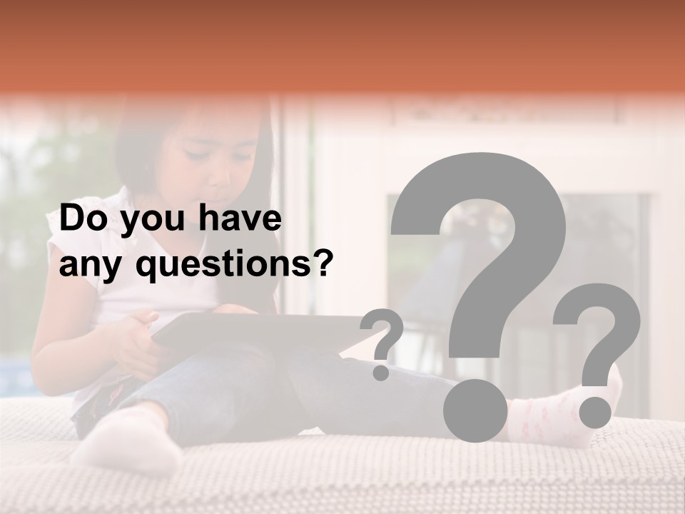 Notebook Person Home PowerPoint Template