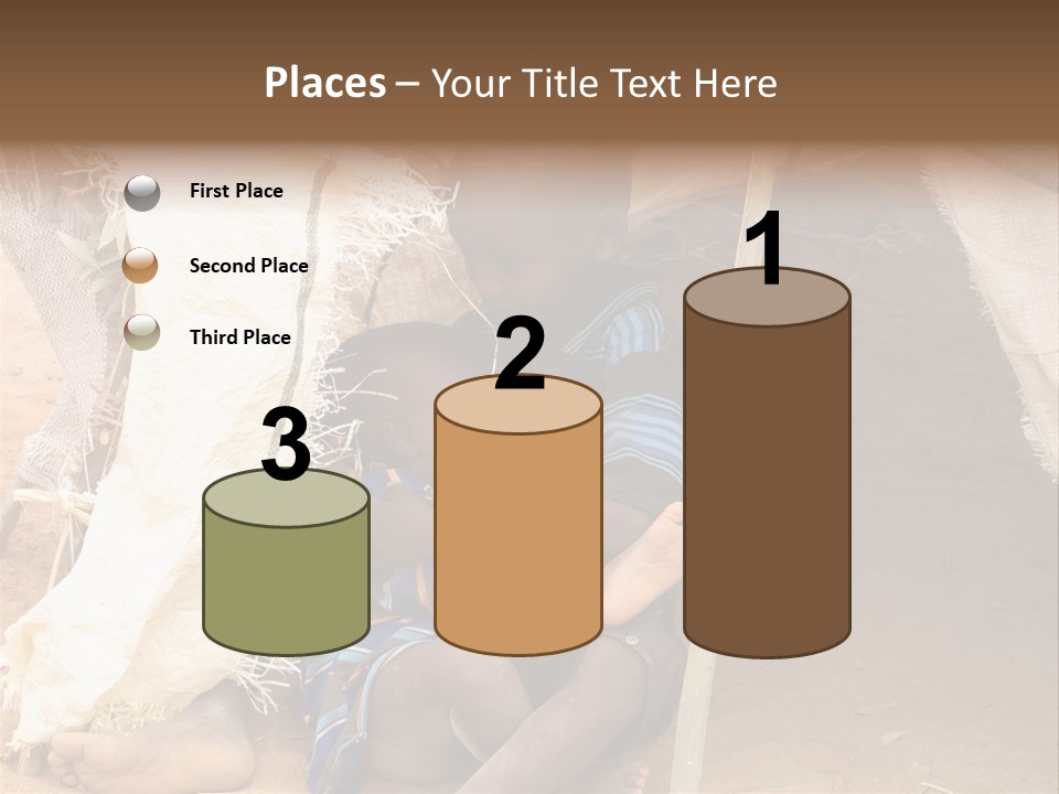 African Dirty Poverty PowerPoint Template