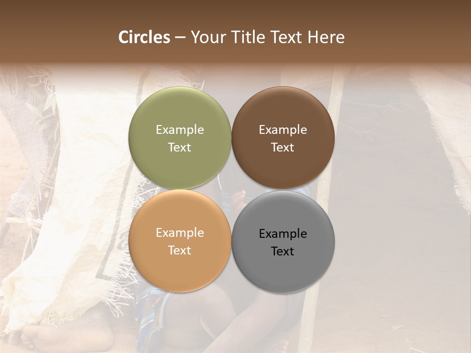 African Dirty Poverty PowerPoint Template