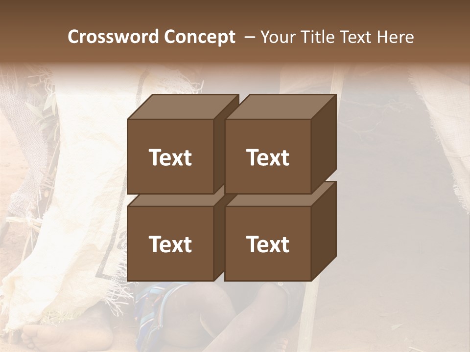 African Dirty Poverty PowerPoint Template