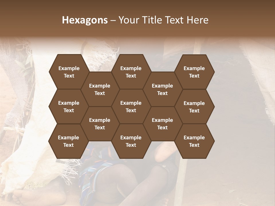 African Dirty Poverty PowerPoint Template