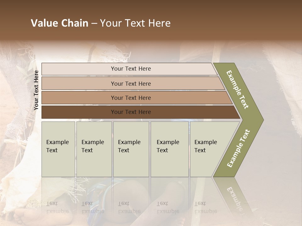African Dirty Poverty PowerPoint Template