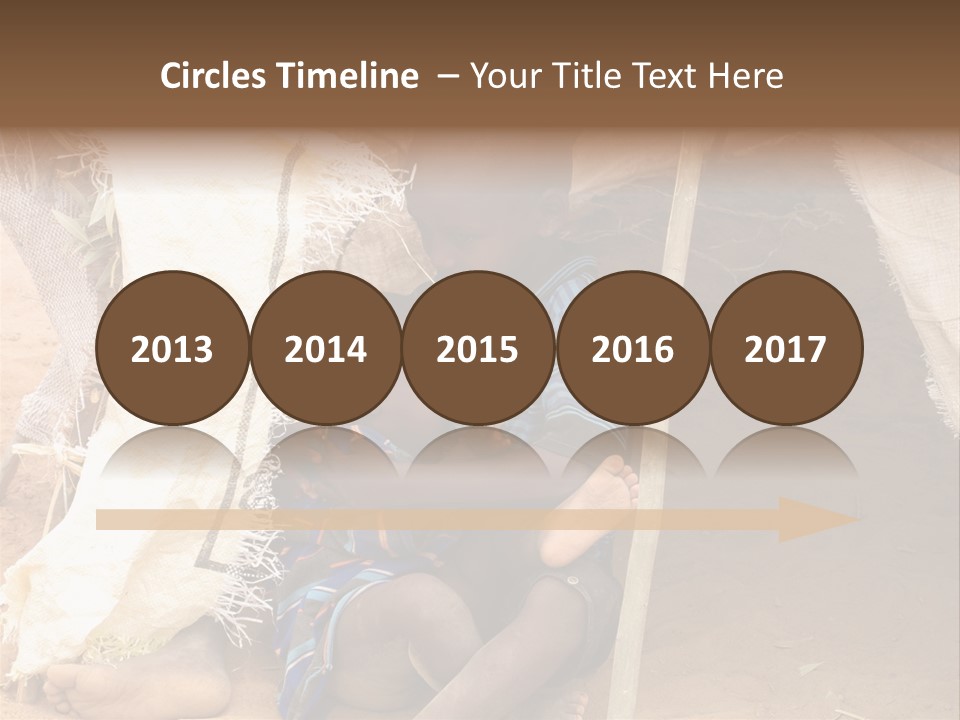 African Dirty Poverty PowerPoint Template