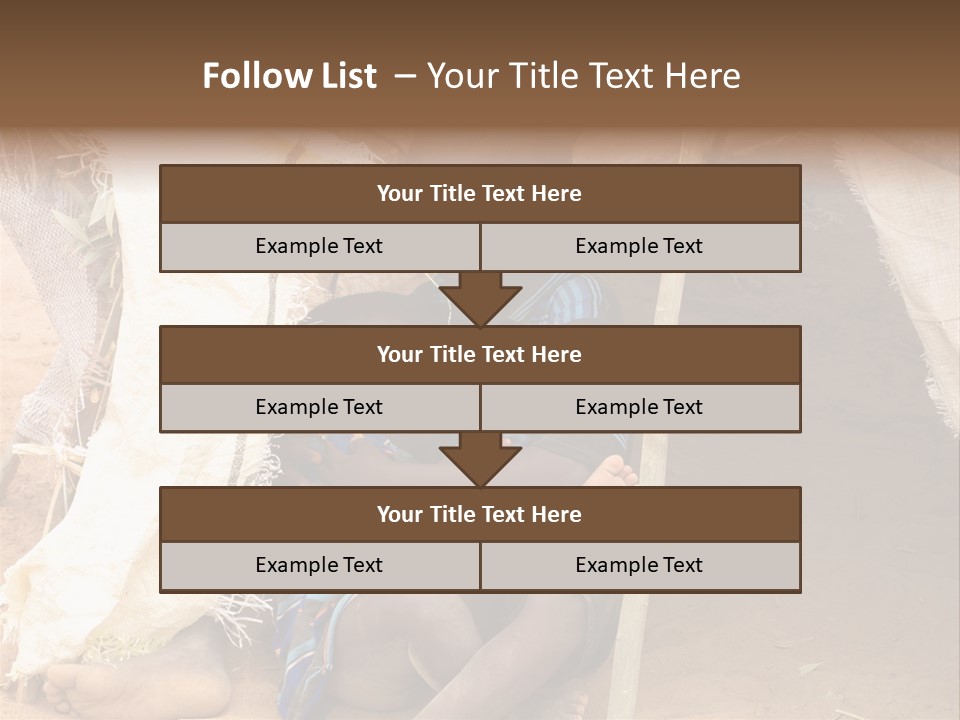 African Dirty Poverty PowerPoint Template