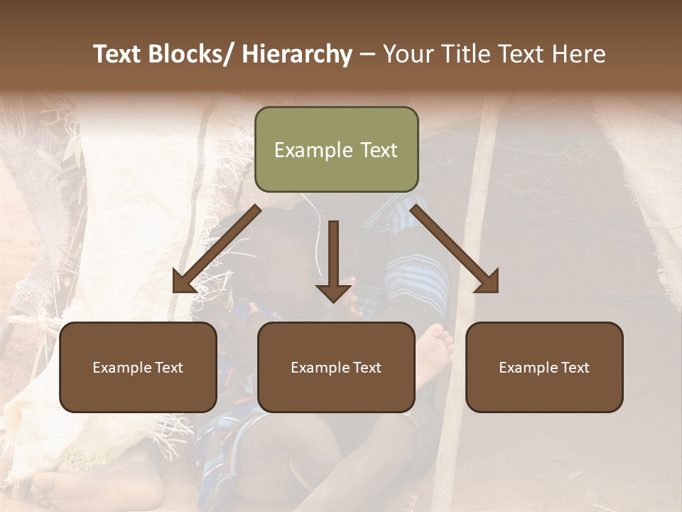 African Dirty Poverty PowerPoint Template