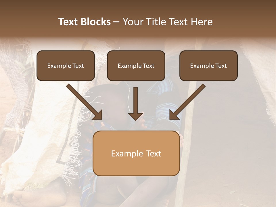 African Dirty Poverty PowerPoint Template