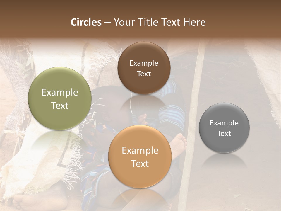 African Dirty Poverty PowerPoint Template